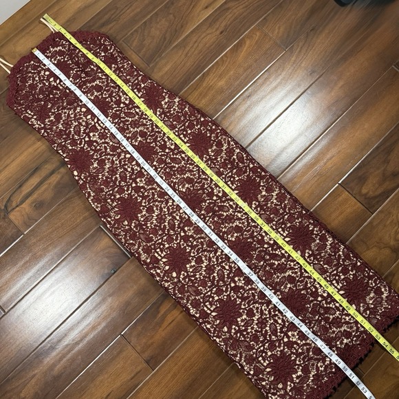 Antonio Melani Women's Size 0 Zifandel Nancy Schiffli Lace Sheath Dress - Picture 5 of 14